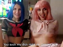 My step sister and her friend photographed naked for snap chat