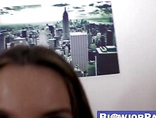 BLOWJOB PASS - Teenage angel Evelina Darling makes cock cum after POV plow