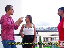 PART 1: MR.  GARRISON SCREWS ME IN THE BUTT BEHIND KATHYLEE'S BACK