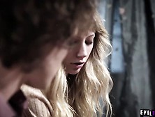 Pervert cousin fucks a fresh teens pussy