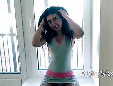 Stepbrother Paws His Stepsister & Fucked in the Pussy by the Window