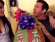 Hot MILF Gabby Platova Fucks Her Way To A Big Facial In The Living Room