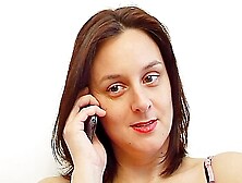 Busty French Whore Gets Assfucked On The Floor