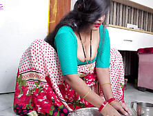 Indian stepmom getting Facial Cumshot and giving hard Blowjob to young stepson after stepson's Breakup with hindi audio.