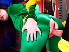 The nun gets fucked hard in the mouth by a naughty boy in this steamy parody.