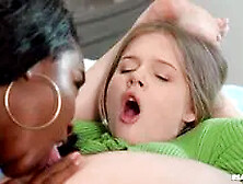 Naomi Foxxx And Coco Lovelock In Interracial Lesbian Sex