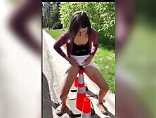 fucking traffic cone