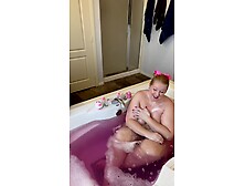 Catching me in the bathtub JOI - I aid u wank looking at my nude body - JOI