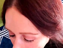 Gorgeous Belle Ohara sits on my cock and bounces on top of it