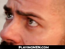 Playingmen. Com - Hunk In Suit And Tie Rimmed And Fucked From Behind With Deep Thrusts