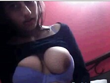 Redhead Russian Amateur With Big Tits On Chatroulette.