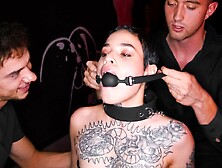 Obedient Slut Saba Lapiedra Gets Dominated In Bdsm Threesome