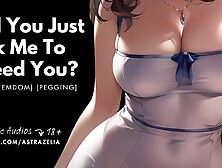 [ASMR] Mamma Dominant Pegging Leads to Breeding your Gap [Audio Roleplay] [Femdom] [Belt-On] [Breeding]