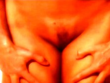 Blonde Woman Standing Fucked Thigh Fucked Thigh Jobbed