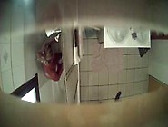 My nude blonde mom spied in our bathroom