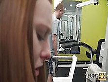 Naughty Guy Picks Up Young Hottie And Fucks Her Right In Gym