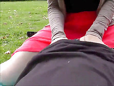 Jizz In Her At Public Park