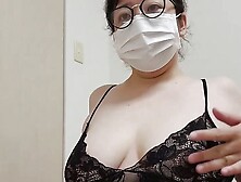 A married woman who gets excited by being seen by many people during live streaming