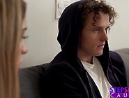 Step Sis "I walked in on him and he had a really nice dick, and he rejected me!" S17:E2