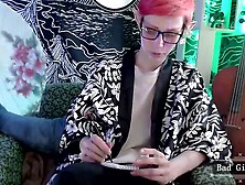 Cute skinny anime teen webcam solo show