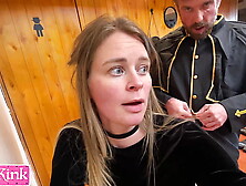 Innocent Skank Used and Hammered By Perverted Priest