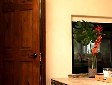 Vanessa Moon Squeezes Inside Some After School Homework