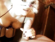 Jodie James and Jodie's blowjob action by MILF & GRANNY STORE