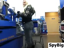 Big Ass In Tight Jeans At Walmart