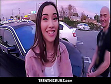 Hot Teen Thickum Fucked By Stranger While Her Best Friend Records