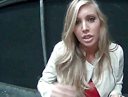 Behind-The-Scenes Joy With Big-Boobed Blonde Samantha Saint