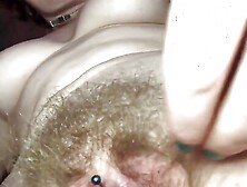 Pussy Dance Party! POV Using My Pubes to Make My Minge Dance in Time to the Music Whilst It's Directly Over My Face