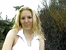 Chubby blonde craves to be penetrated by a skillful man's cock