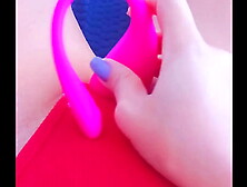 Lovense Lush SELF PERSPECTIVE: Stunning Slut's Pink Vagina Play