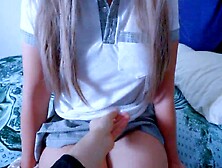 CUTE PRINCESS Tasting CUM! I DON'T WANNA GO TO SCHOOL THIS DAY!! I Wish U To Blow Me Up! Cute Lascivious Mexican Making a Homema