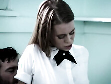 Small Hands, Charles Dera And Kristen Scott - A Gym Teacher With Big Cock Fucking A Hot Teen In The Locker Room (18+)