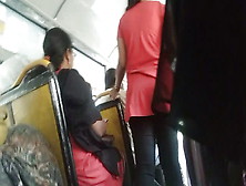 Desi Teen Ass Cought In Bus