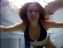 Carly Kaleb underwater gropecam