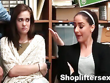 Step-mom & daughter-in-law caught & fucked for stealing