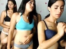 4 Teens 1 Dick Pussy Party Webcam Live Show P One