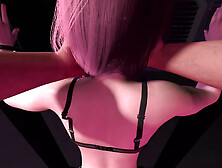 Fucking Fox Ear Girl in Standing Doggie POV