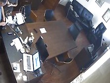 Russian Boss Fucks Secretary At Office Hidden Cam