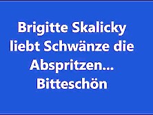 Abgespritzt f&uuml;r Brigitte