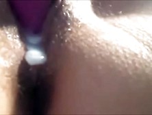 Vibrating Her Pussy To Orgasm