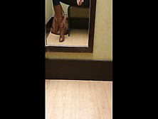 Wife Masturbates In Public Dressing Room While People Are Around