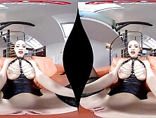 Domina and her slave fuck, blow job: Big Tits, Blowjob & Amateur VR Porn